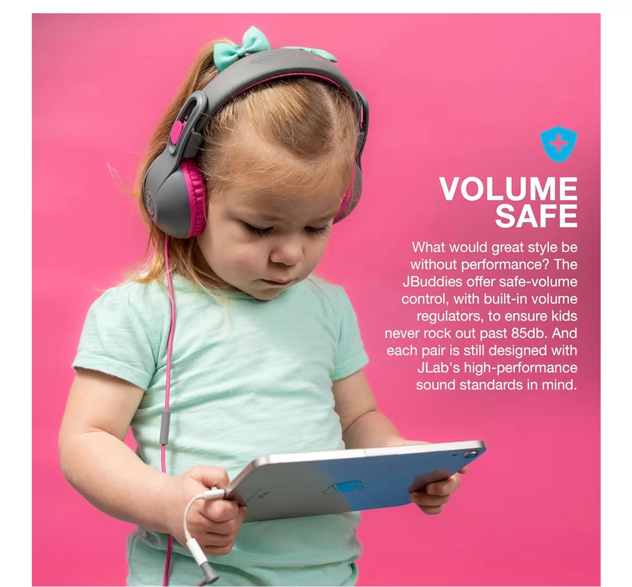 JLab JBuddies Studio² Kids Headphones
On-Ear Folding | Volume Safe | Ages 6+