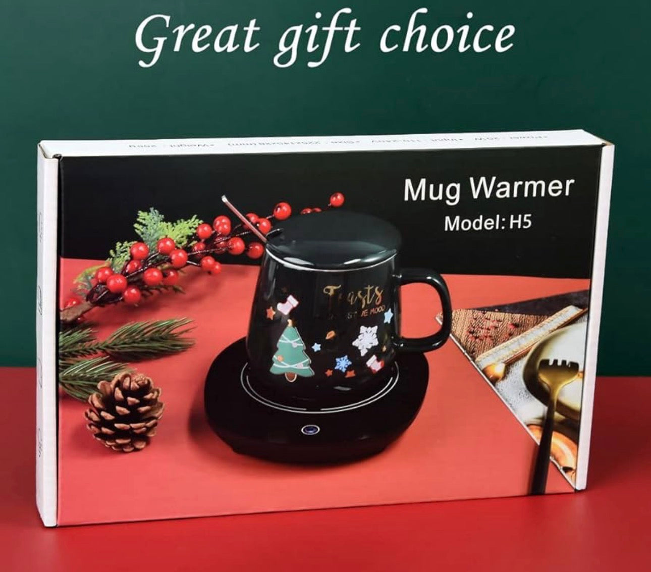 The 2-in-1 Mug & Candle Warmer – Coffee Heater & Scented Candle Plate