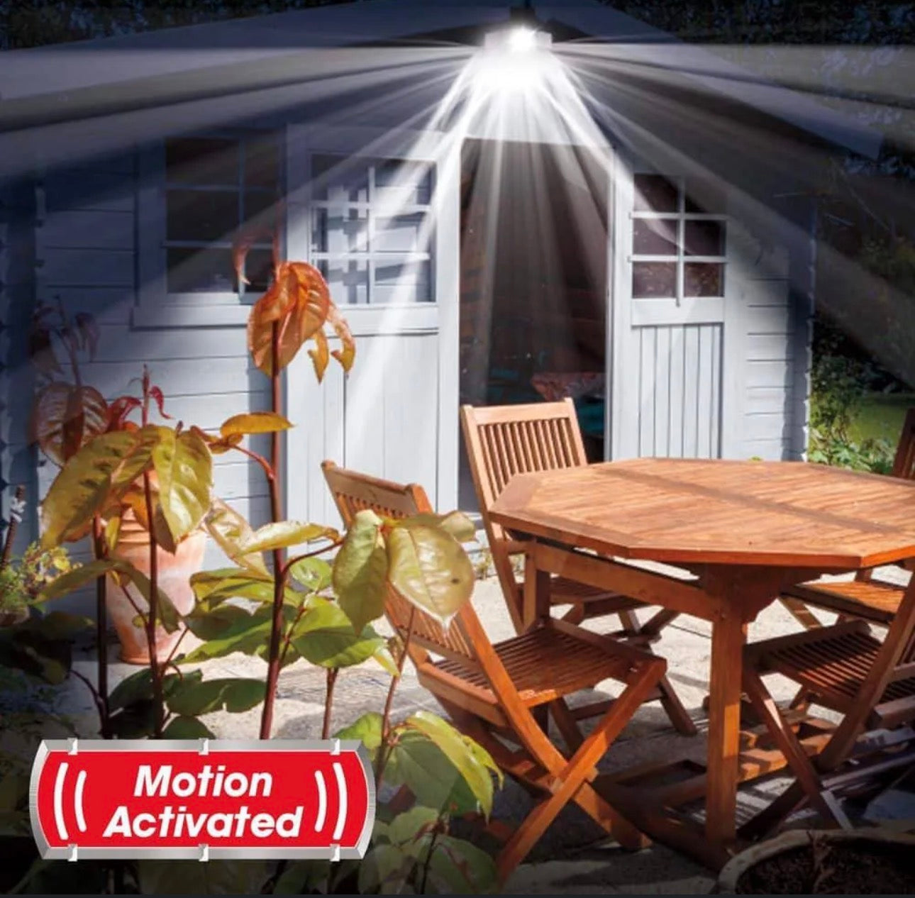 Beyond Bright X3 Motion Activated Solar Flood Light