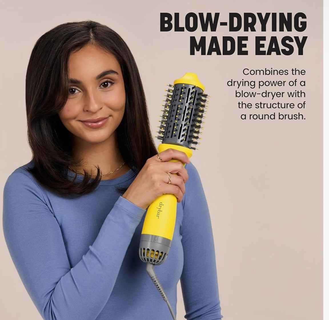 Drybar The Single Shot Round Blow-Dryer Brush – 2.25” Barrel