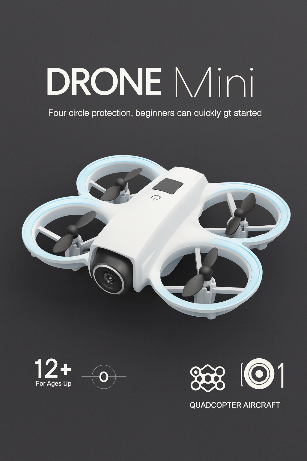 Mini Drone T3 – Compact, Safe & Smart for Beginners