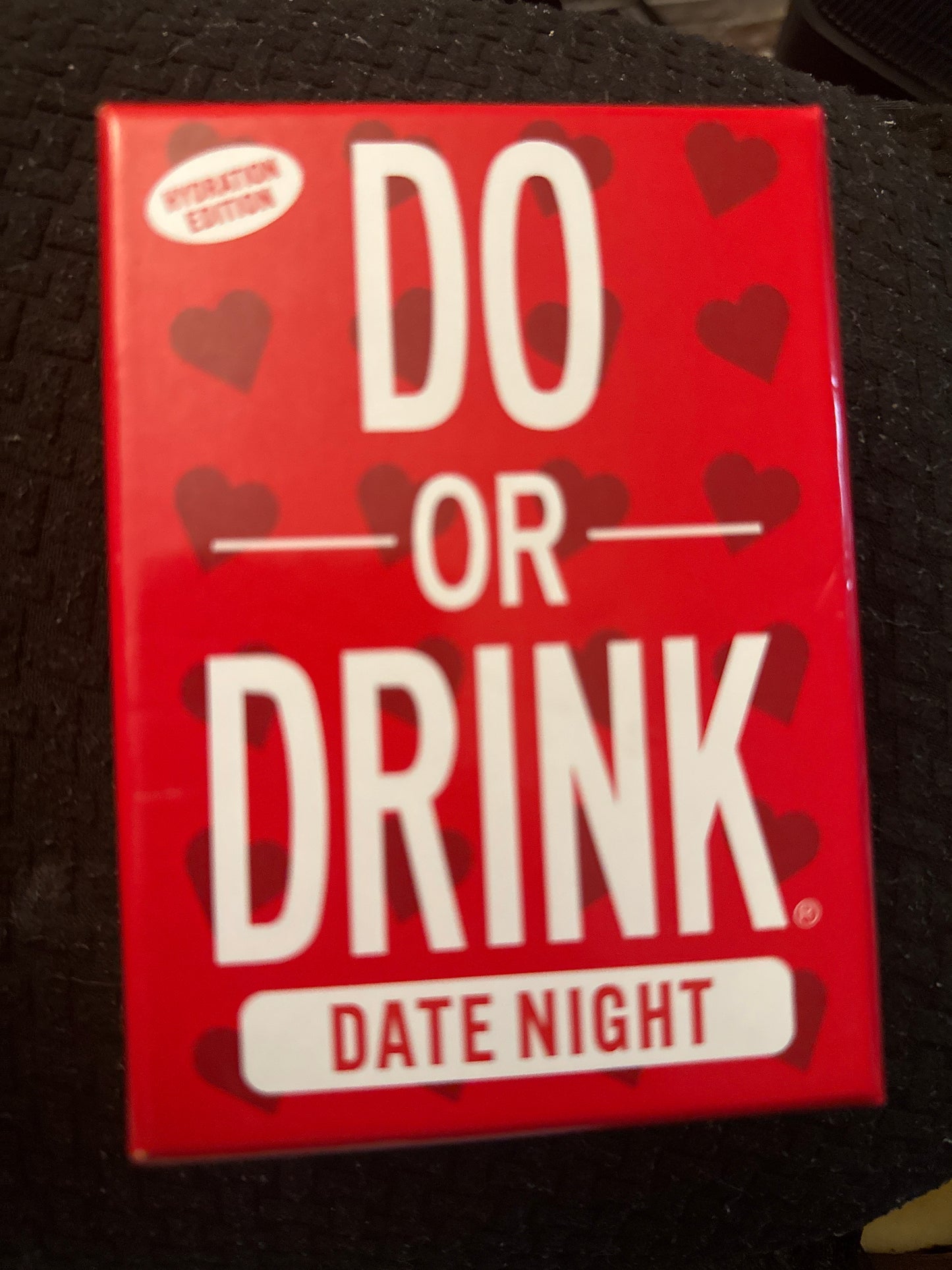 Do or Drink: Date Night Hydration Edition – Fun Couples Card Game