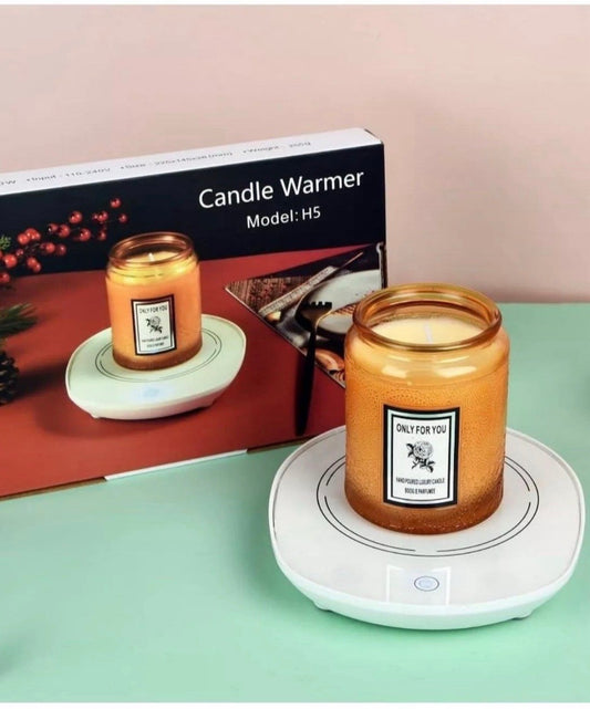 The 2-in-1 Mug & Candle Warmer – Coffee Heater & Scented Candle Plate