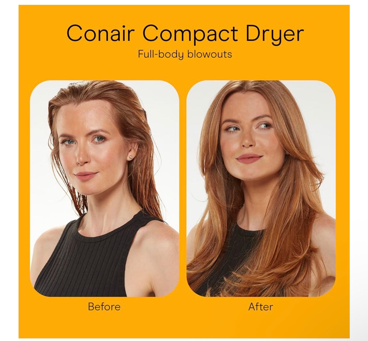 Conair 1875 Watt Compact Hair Dryer (with Folding Handle) Open Box unit