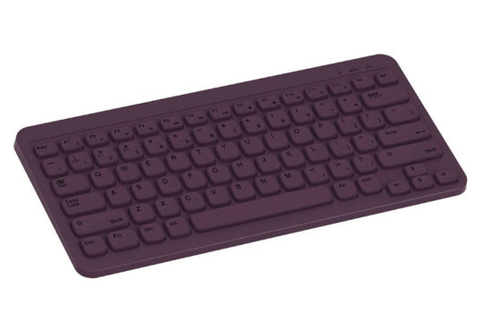 North Compact Square Key Wireless Keyboard – Plum Purple, 79 Keys, Low-Profile Design