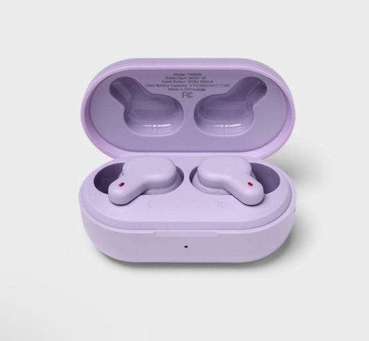 🎧 Heyday True Wireless Bluetooth Earbuds – Lavender (New)