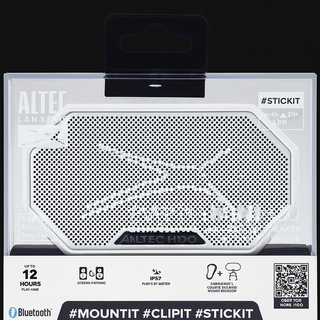 Altec Lansing Mini H2O Bluetooth Speaker – Waterproof, Dustproof, Shockproof